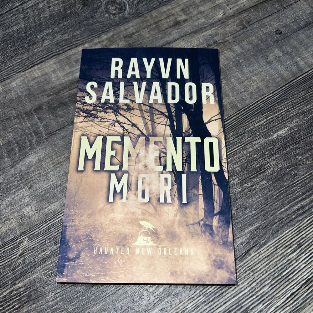 SIGNED Memento Mori By Rayvn Salvador Paperback Haunted New Orleans Book 1